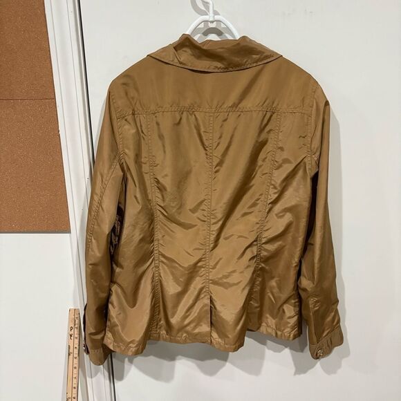 Jones New York Tan Lightweight Utility Jacket Size L - Picture 5 of 5